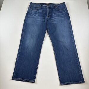 Lucky‎ Brand Jeans Mens 38X30 181 Relaxed Straight Leg Dark Wash Denim